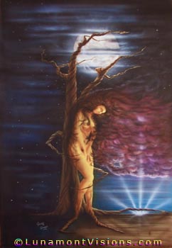 Airbrush Painting of Autumn